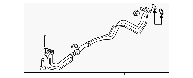 Motorcraft™ A/C Pipe - Ford (YF-37960)