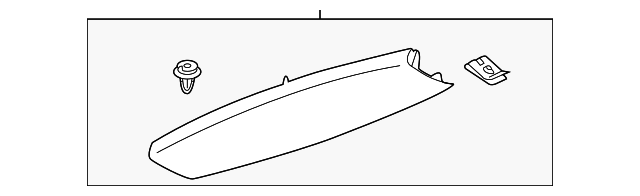 Upper Gate Trim - GM (84445038)