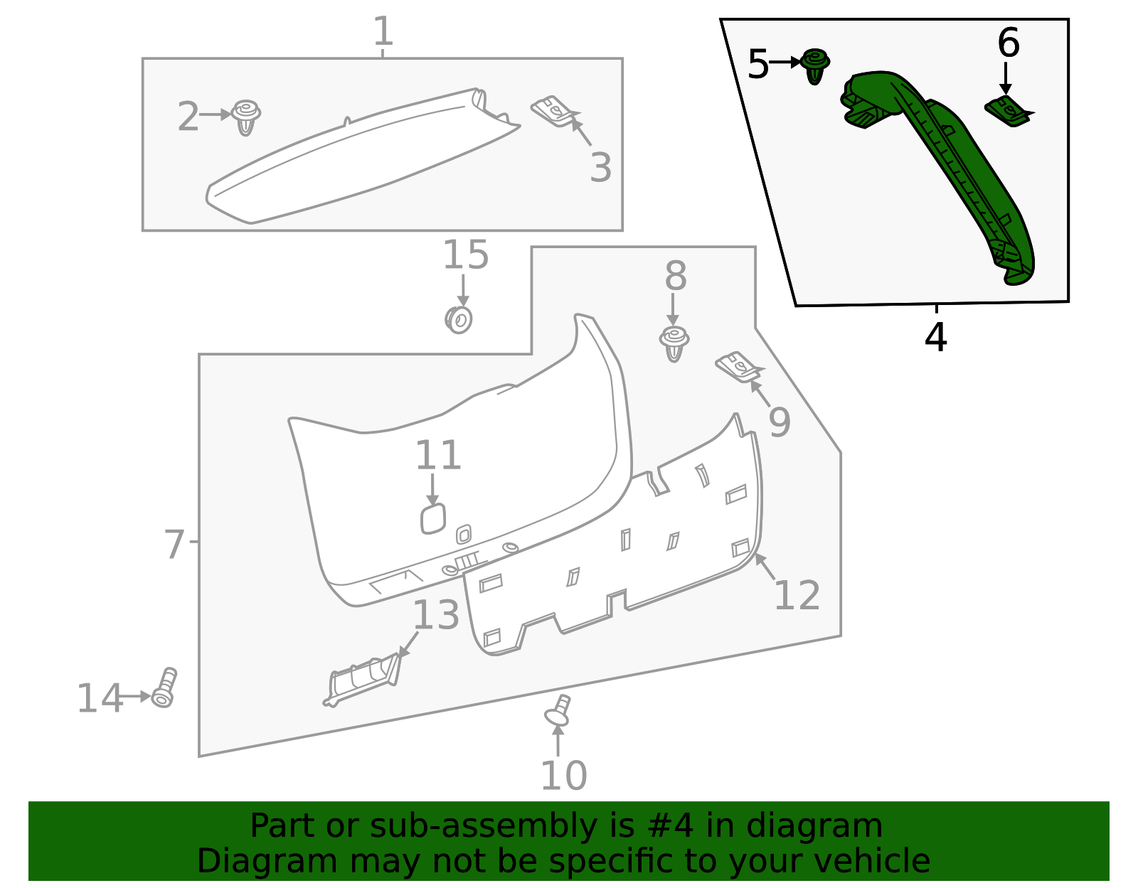 Side Trim Panel - GM (84445043)