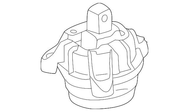 22116859846 - 2010-2019 BMW Motor Mount (22-11-6-859-846) | BMW of ...