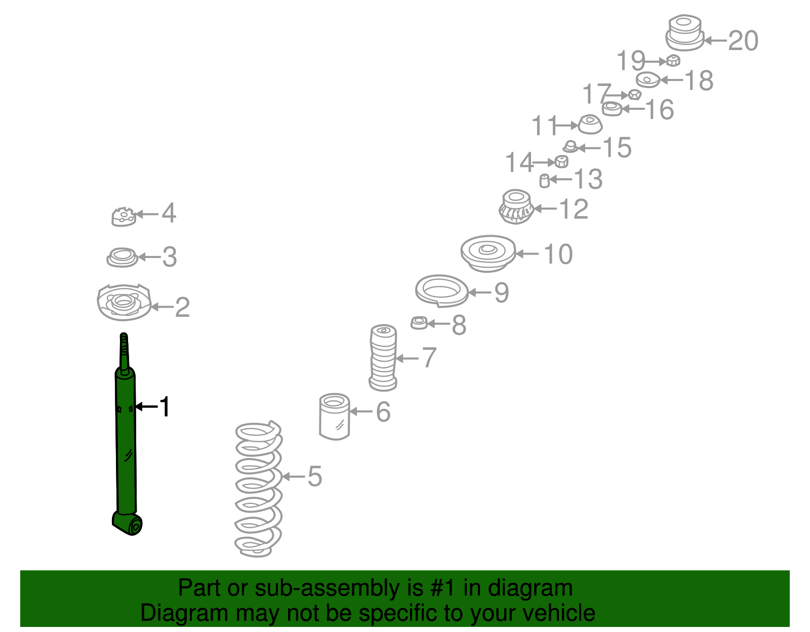 Shock Absorber 1HM-513-031-E
