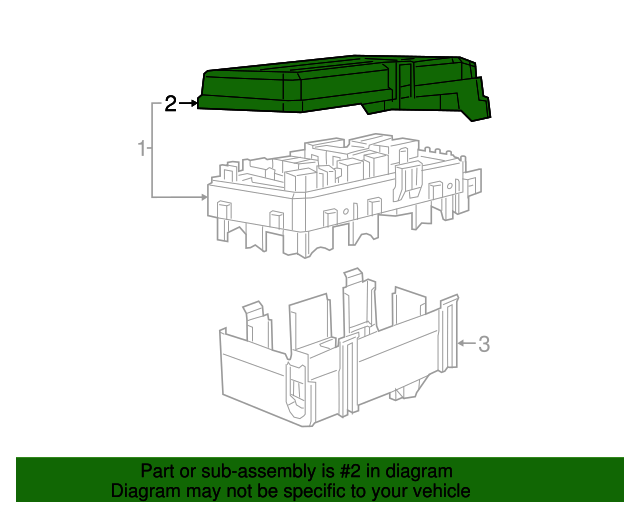 20192023 Jeep Fuse Box Cover 68465571aa