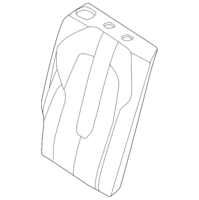 20122013 Land Rover Range Rover Evoque Seat Back Cover LR056543 My