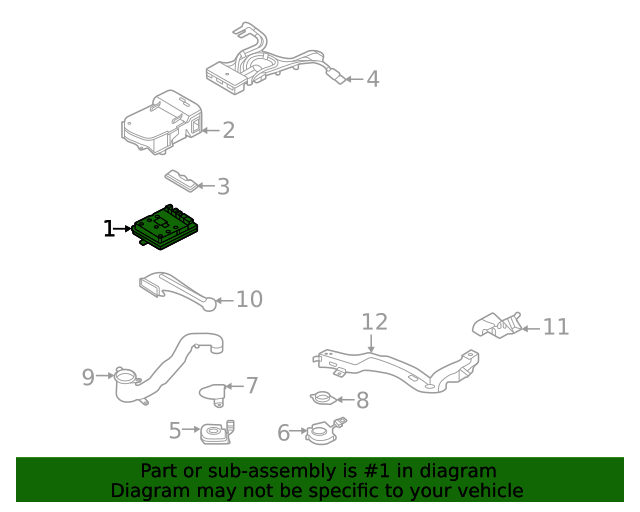 2020-2023 Land Rover Hybrid Voltage Converter LR131043 | JaguarParts.com