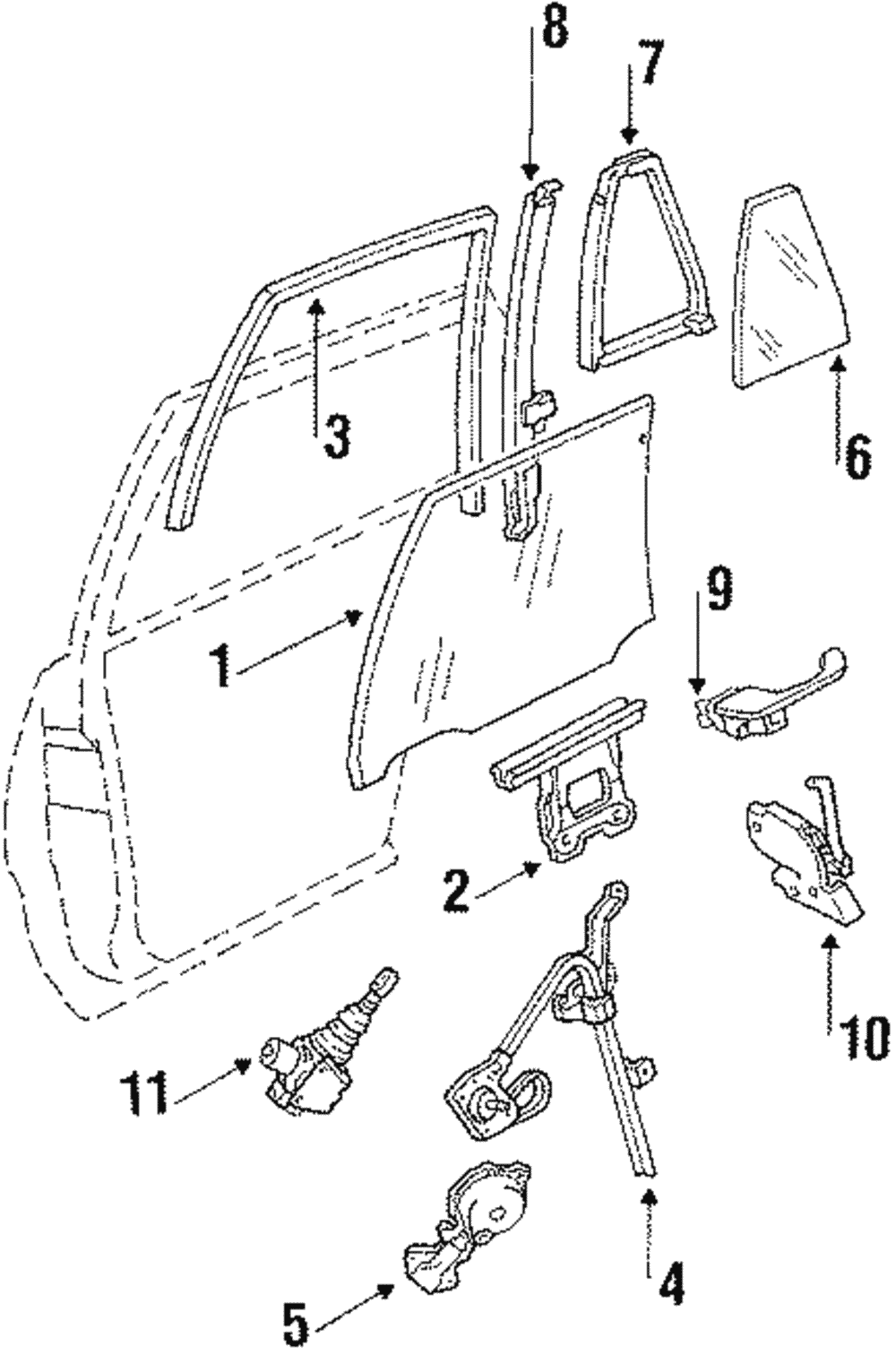 Vent Glass - GM (20328561)