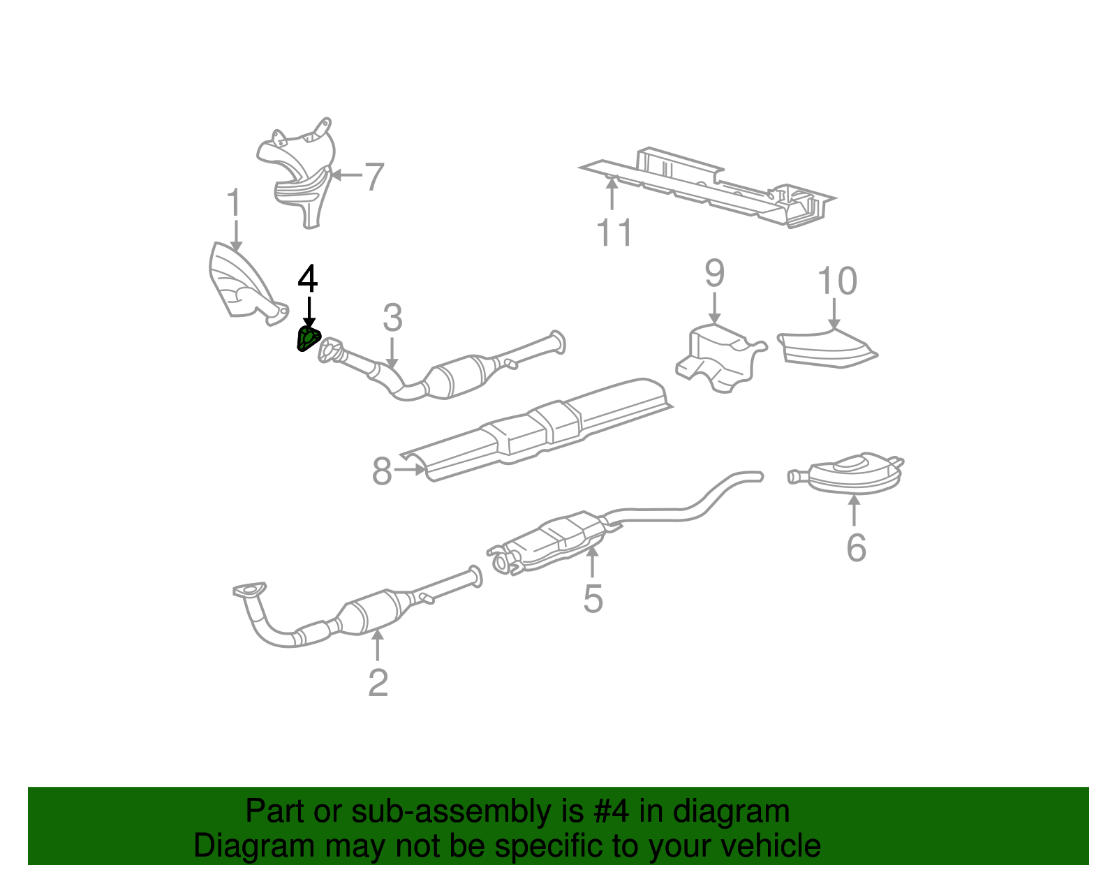 Gasket, Exhaust Muff - GM (09202742)