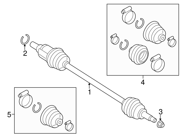 33-20-9-813-708 - Axle Assembly - 2011-2019 Mini | BMWPartsHub 