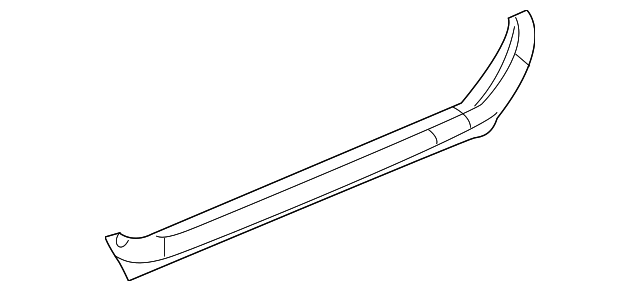Rear Driver Side Door Window Outer Sealing Strip - GM (94734600)