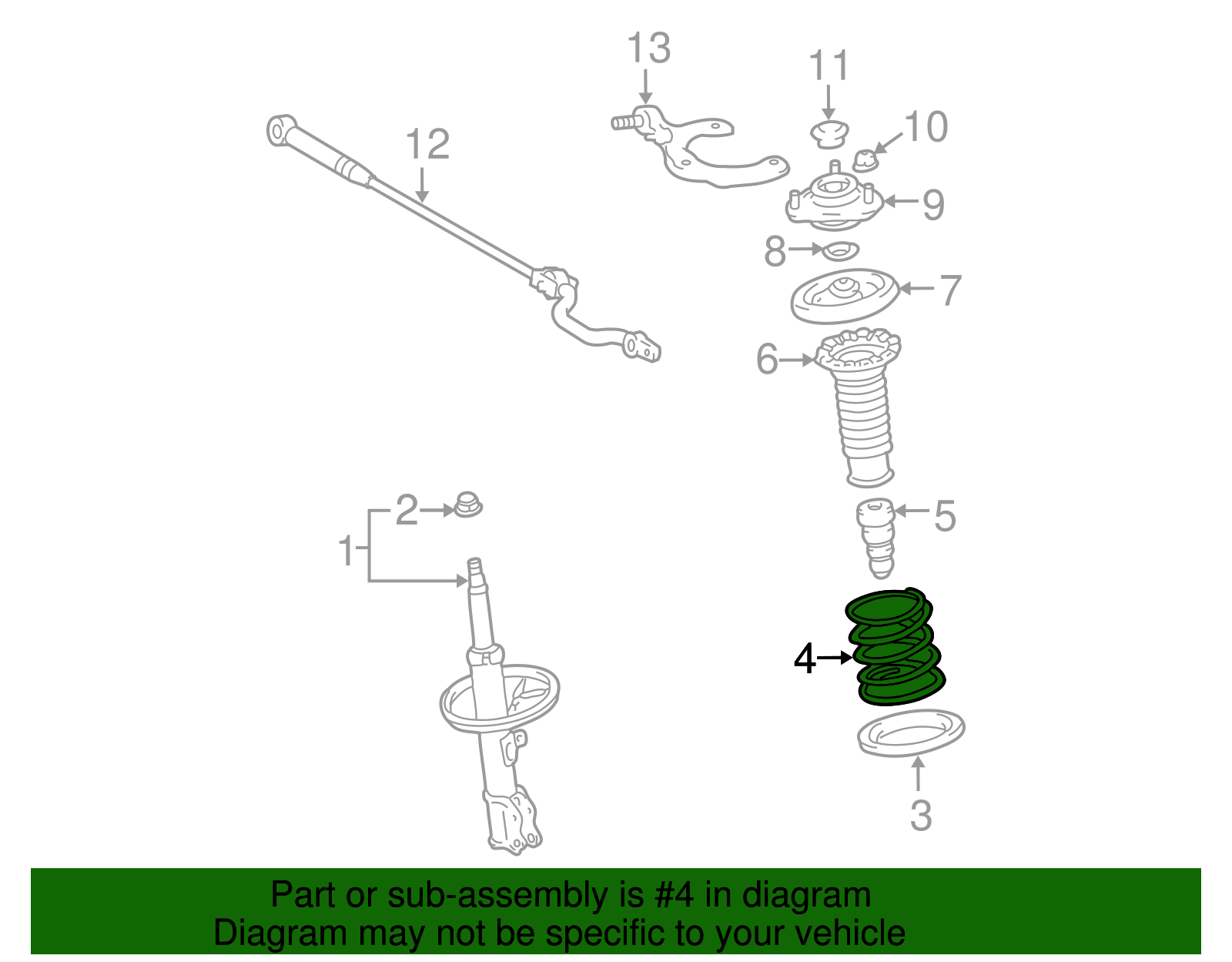 Coil Spring - Toyota (48131-02K20)