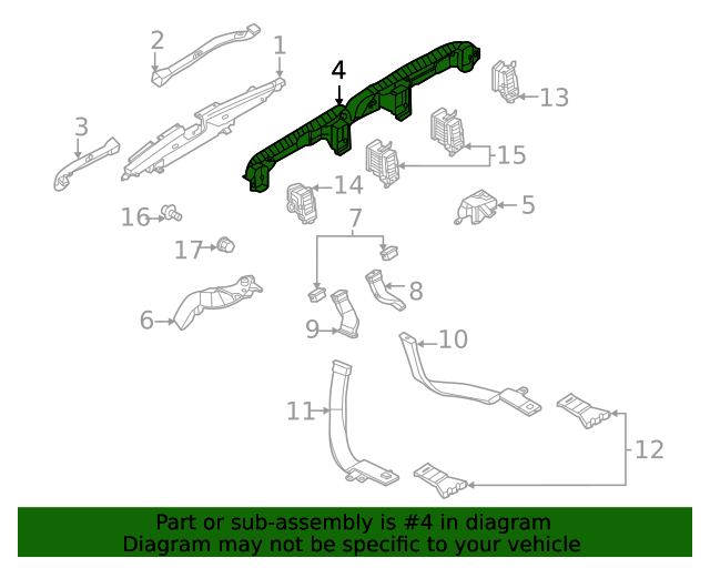 20212023 Ford Bronco Air Distributor M2DZ19B680A Blue Springs Ford