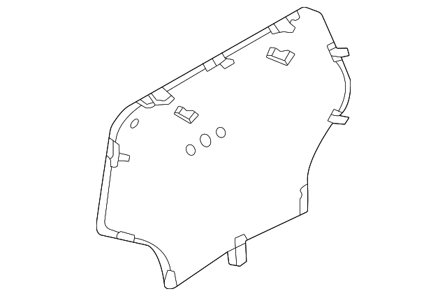 Multi Switch Rear Cover 1EK-953-579-9B9