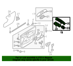 Genuine Window Switch for 2010-2017 Hyundai Tucson | Part# 93570-2S110 ...