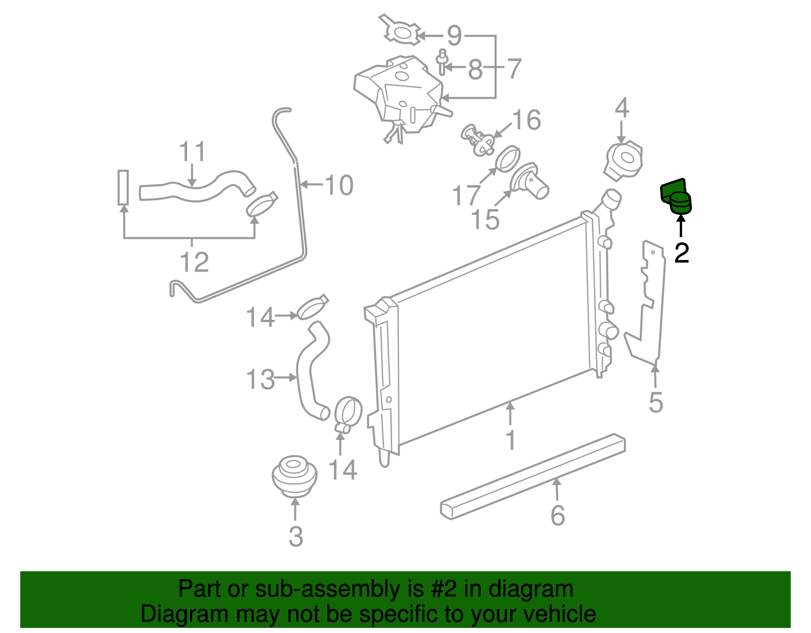 Upper Bracket - GM (10318735)