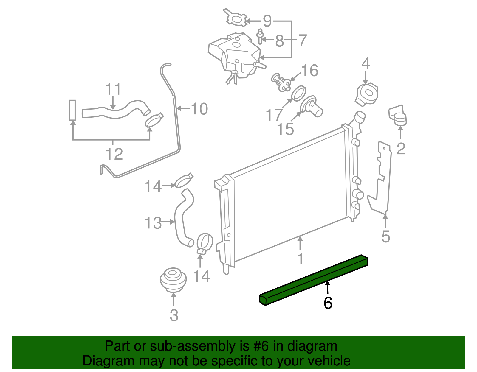 Lower Seal - GM (10446941)