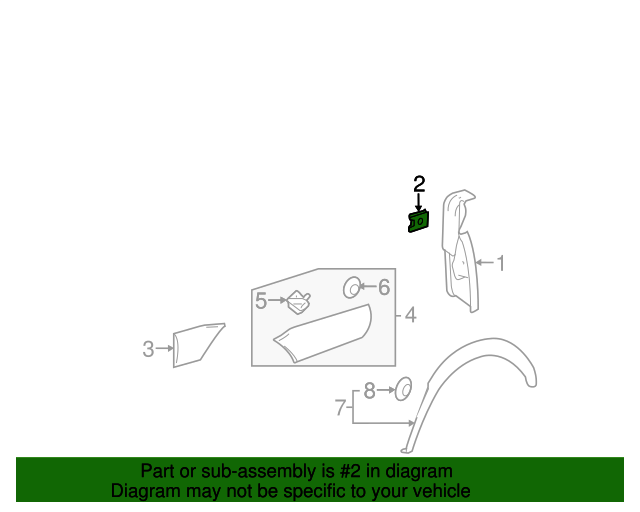 0039948745 Splash Guard Lock Nut 20012021 MercedesBenz