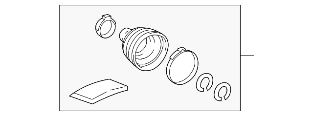 Inner Boot - Toyota (04437-33070)