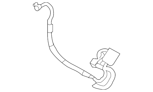 Motorcraft™ A/C Refrigerant Discharge Hose - Ford (YF-3147)