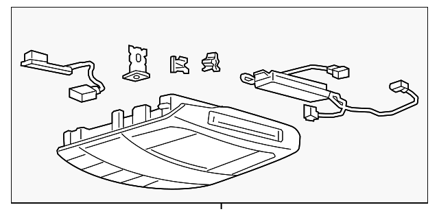 Overhead Console - Ford (GD9Z-54519A70-EZ)
