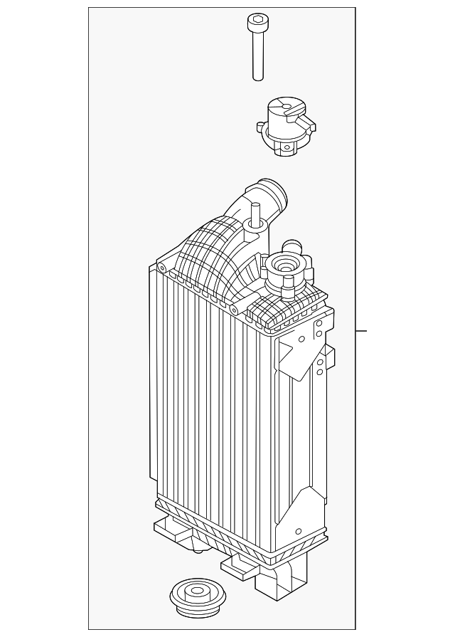 20212022 Kia K5 InterCooler 28270 2M000 QuirkParts