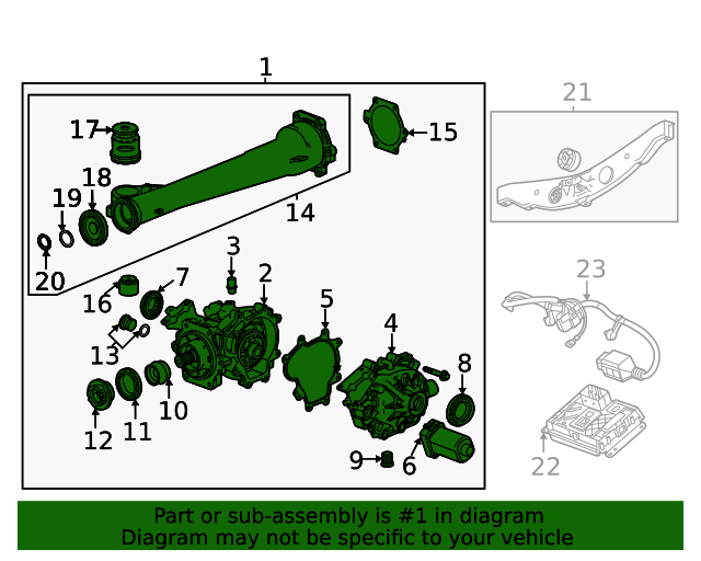 Differential 42833999 | TascaParts.com 