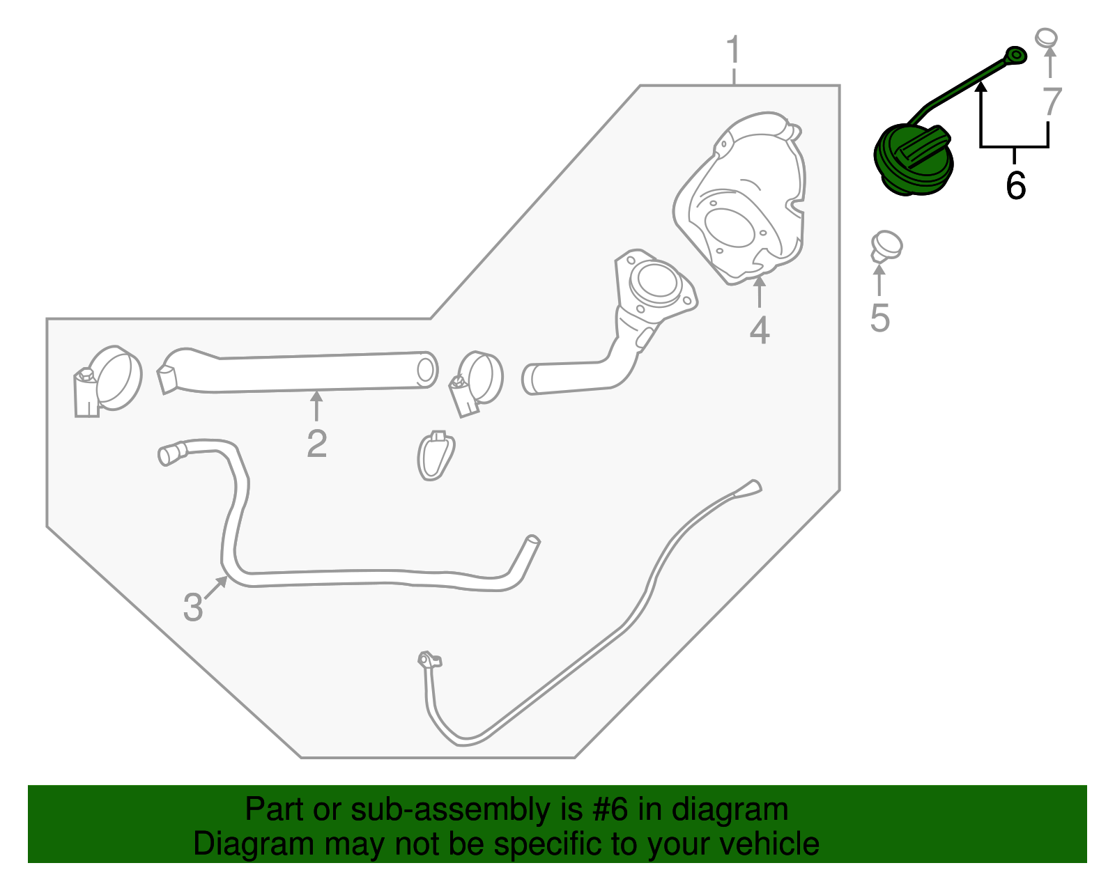Fuel Tank Filler Locking Cap - GM (84308352)