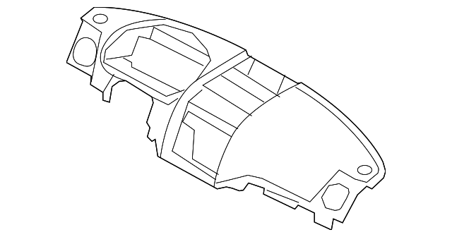 Instrument Panel Upper Trim Panel - GM (96655387)