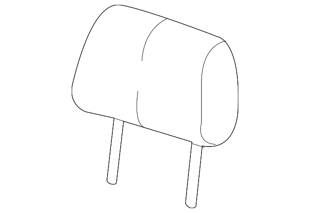 Headrest - Volkswagen (7L6881901K3V2)