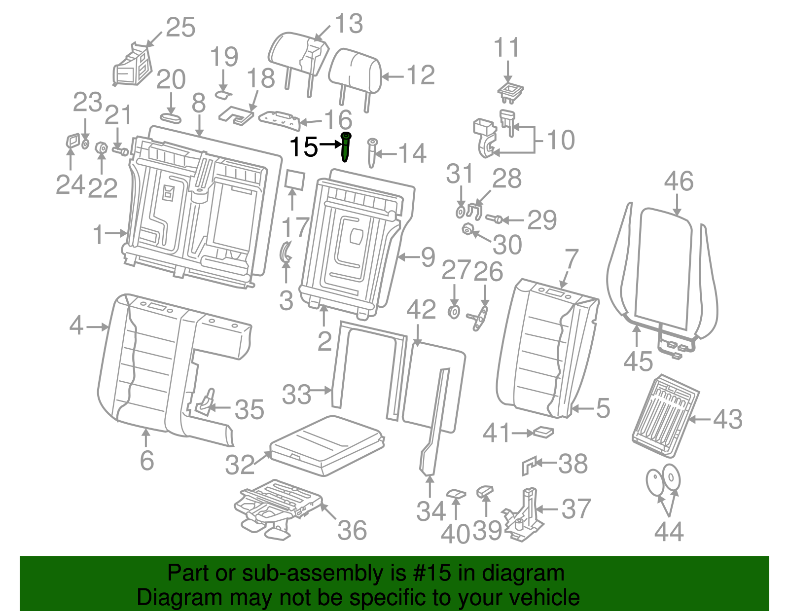 Headrest Guide - Volkswagen (8E0-881-920-7D6)
