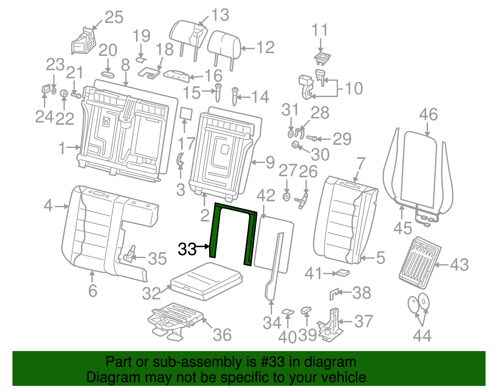Frame - Volkswagen (7L0-885-217-B-5J6)
