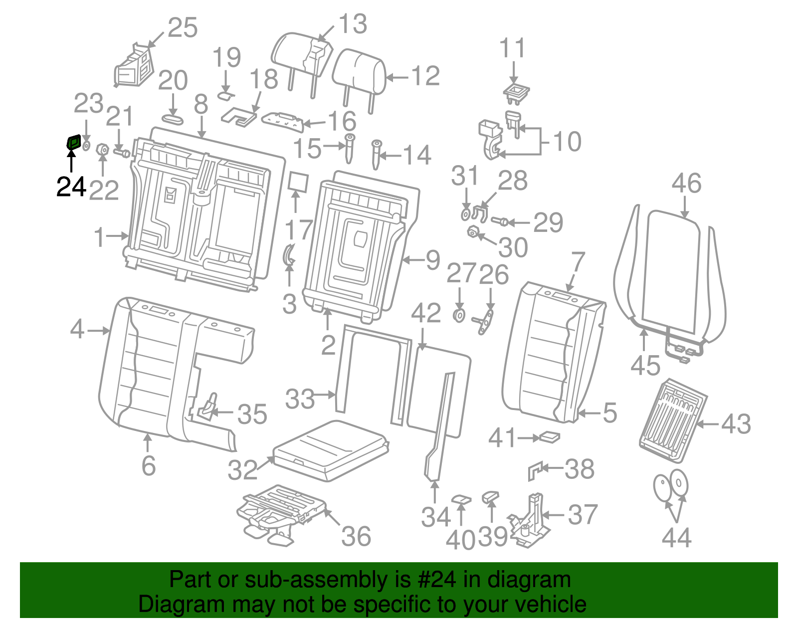 Wedge - Volkswagen (7L6-885-219-B)