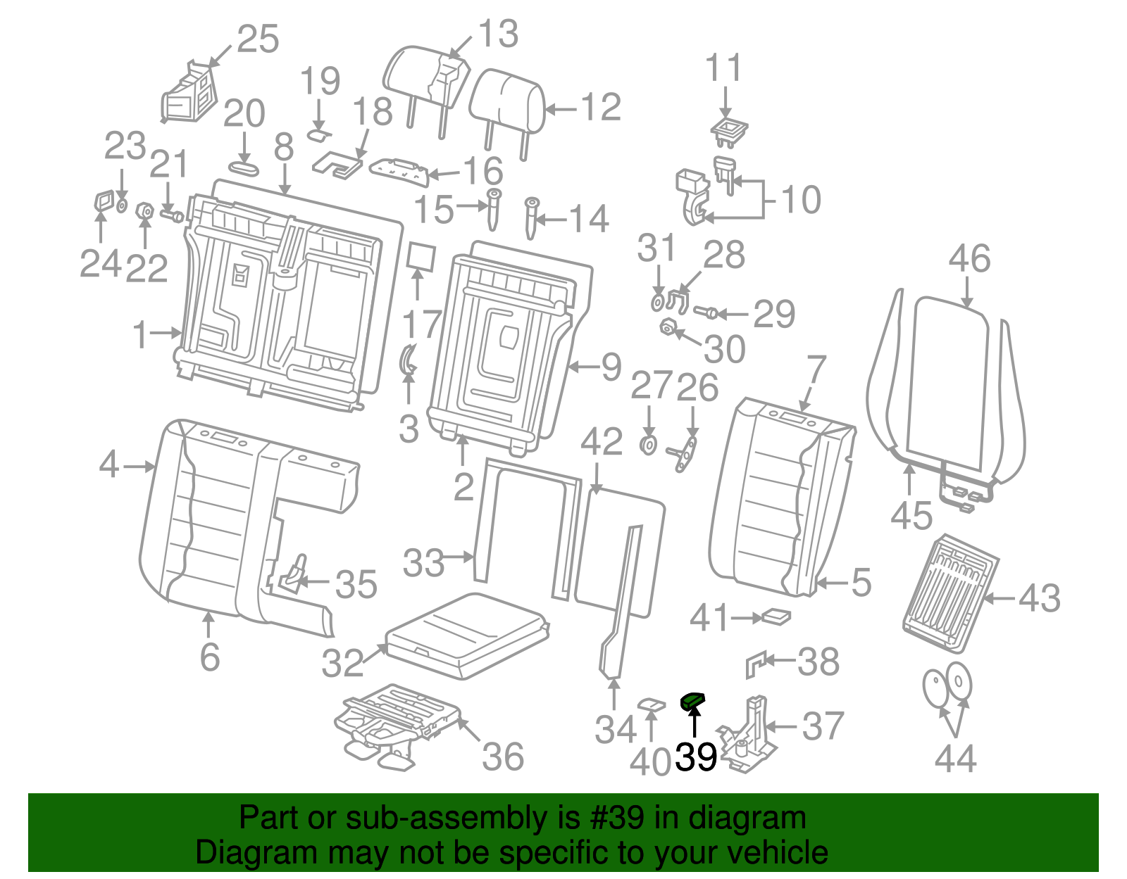 Mount Bracket Buffer - Volkswagen (7L0-885-331)