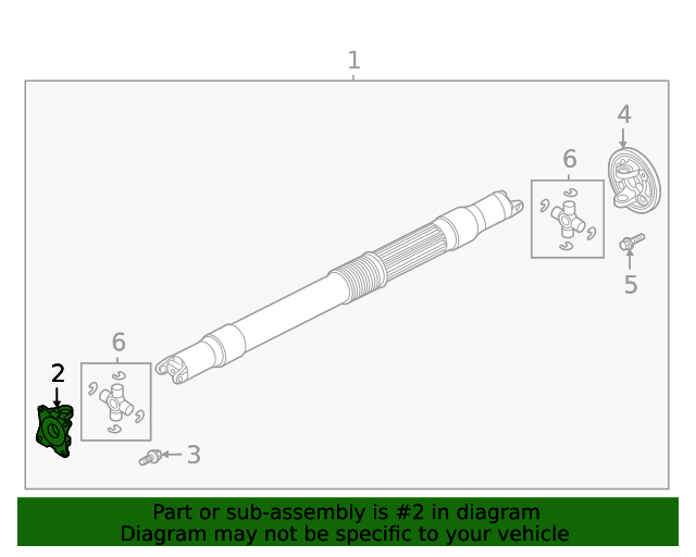 20212023 Ford F150 OEM Drive Shaft Slip Yoke ML3Z4841G OEM Ford Parts
