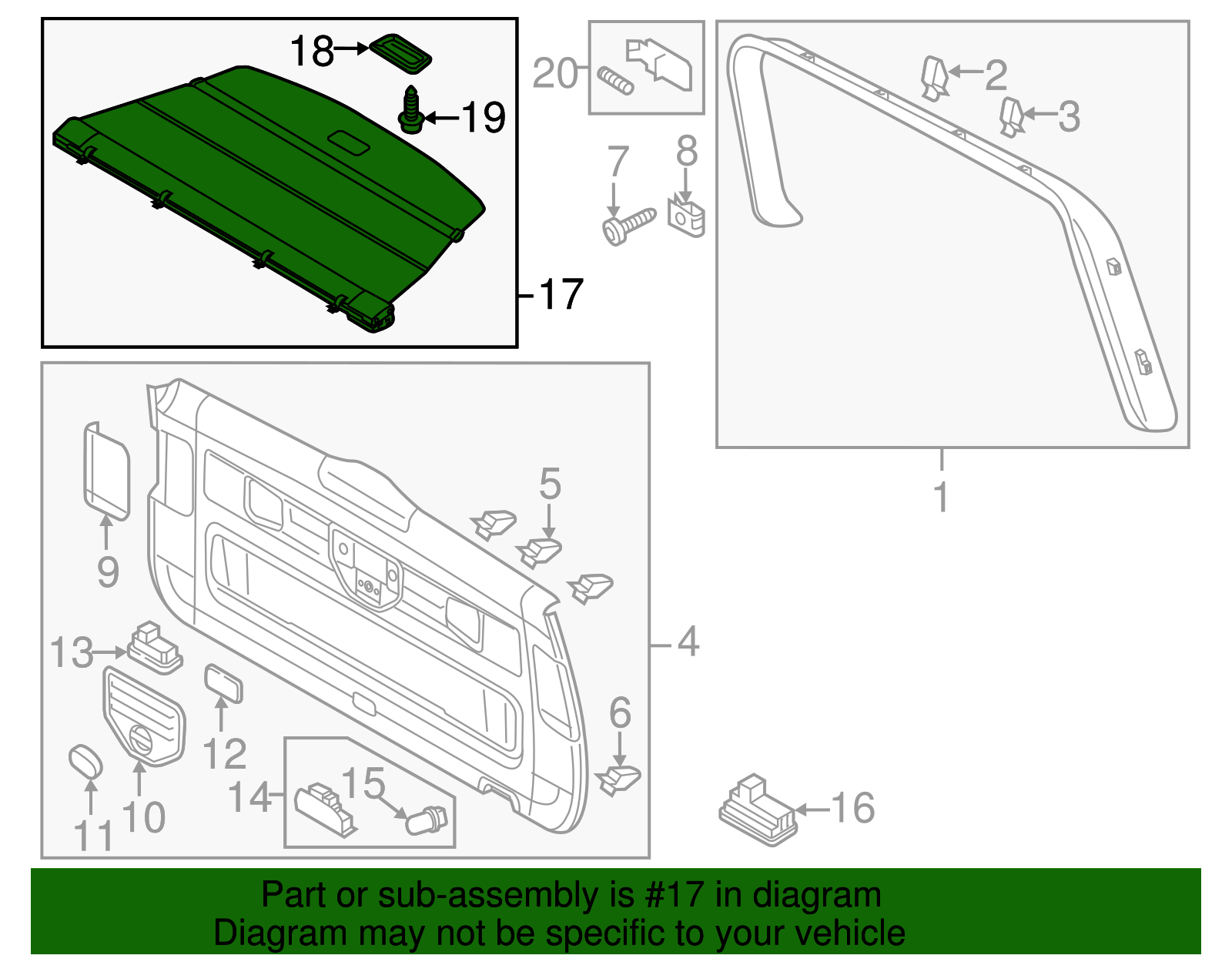 Tonneau Cover - Volkswagen (7P6-867-773-A-45W)