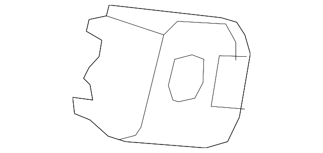 Rear Cover Lower Cover - Toyota (45186-47050-C0)