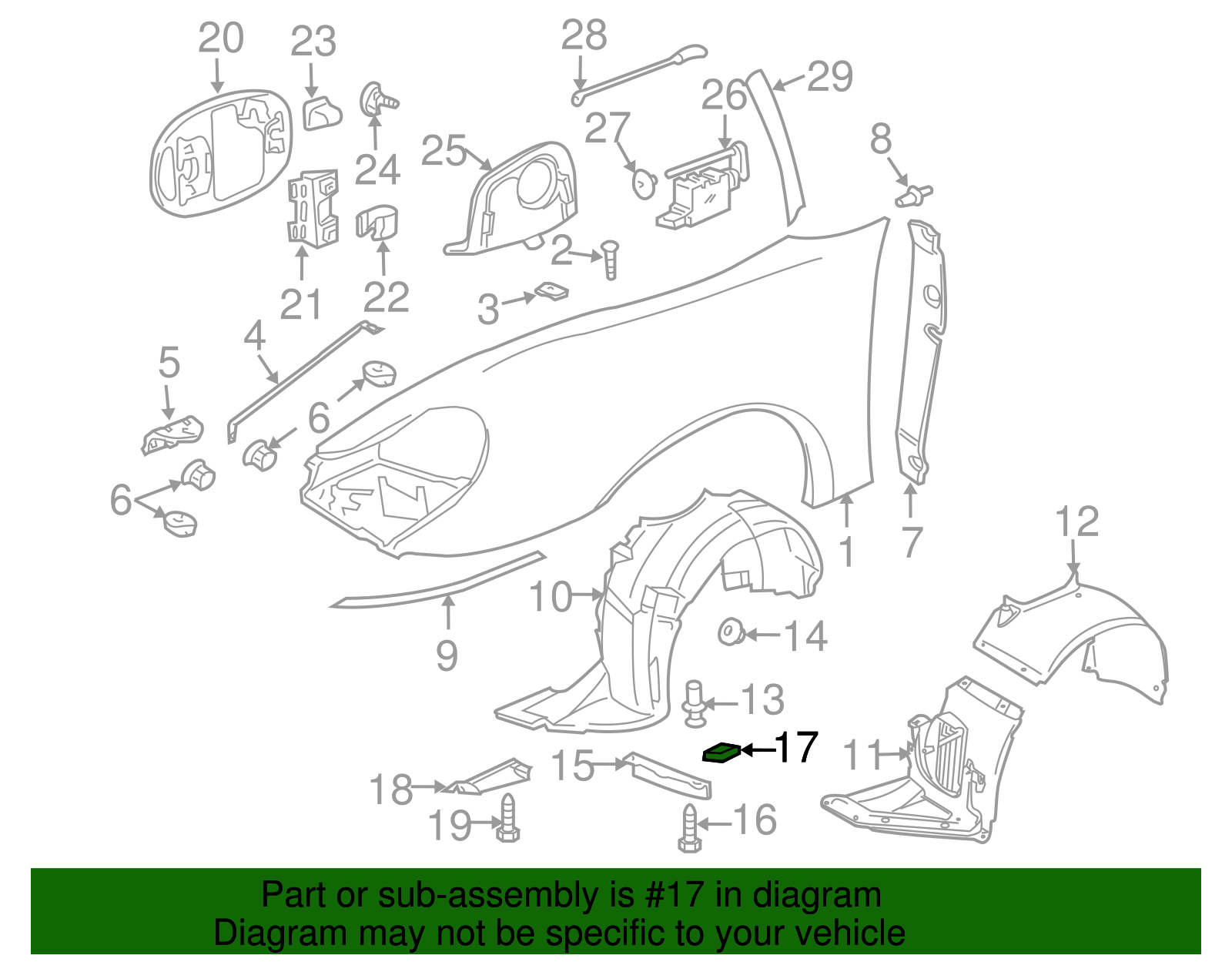 1997-2019 Porsche Speed nut, ST4.8, for various applications on Porsche ...