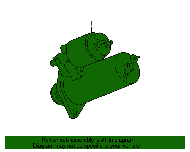 19418858 - Starter 2006-2007 Cadillac | AwesomeParts.com