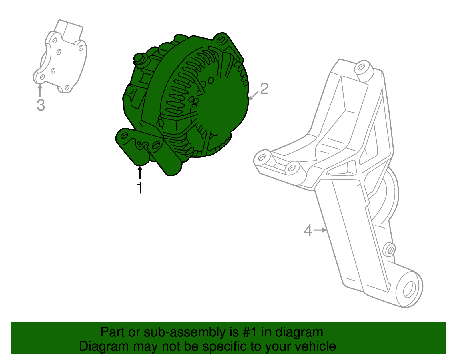Alternator - Ford (4U2Z-10V346-CZRM)