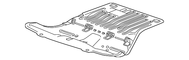 Rear Floor Panel - Cadillac (84137602)