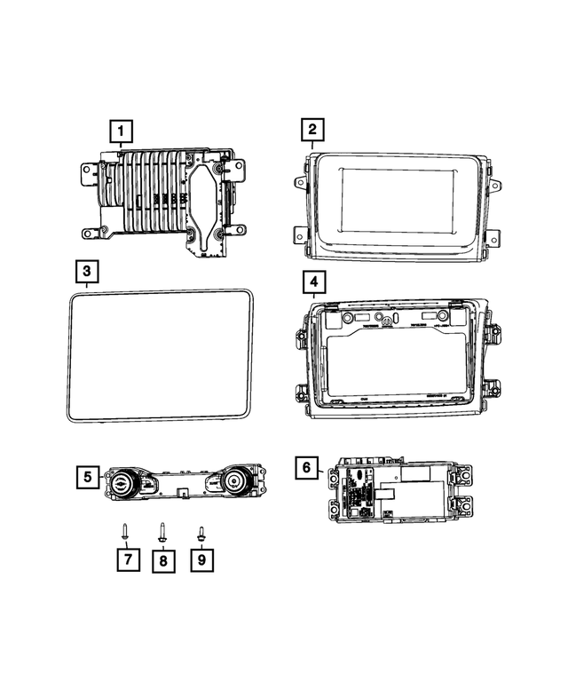 2024 Ram ProMaster 3500 Telematics Module 68581337AB | Mopar eStore