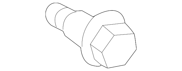 Upper Center Pillar Trim Bolt - Scion (SU003-01535)
