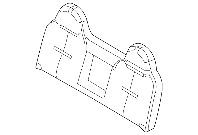 Seat Back Pad - Ford (8C3Z-2564810-T)