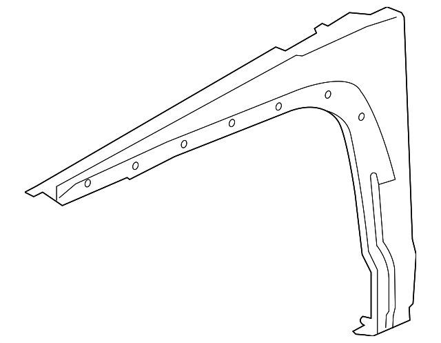 Front Driver Side Fender - GM (25971232)