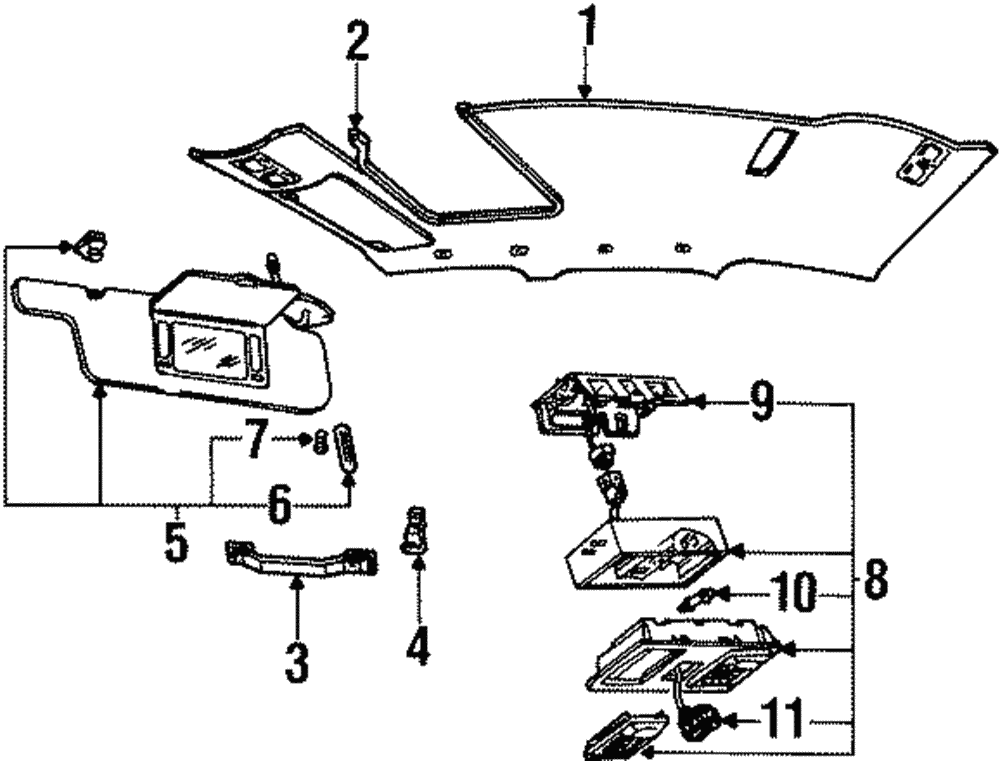 Grip Handle - Ford (YW1Z-5431407-AAC)