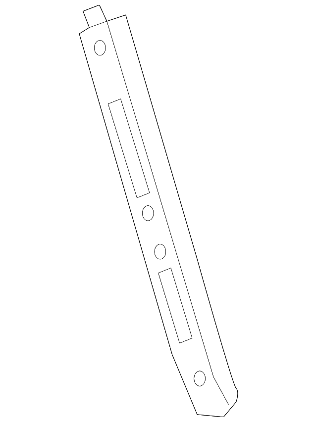 Passenger Side Instrument Panel Center Lower Bracket - GM (84367331)