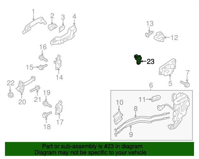 935603L000 Door Ajar Switch 20112016 Kia Kia.Parts Store