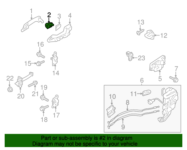 20112016 Kia Optima Exterior Door Handle Cover 836522T000 Wholesale