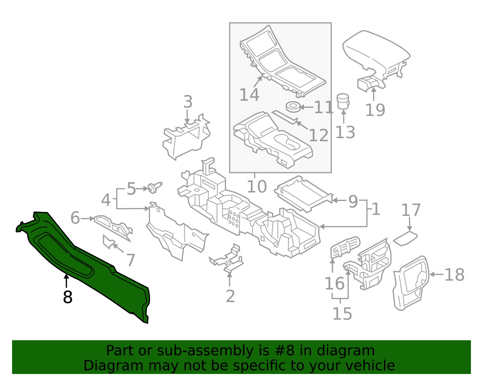 Outer Panel - Ford (GD9Z-5404608-BB)