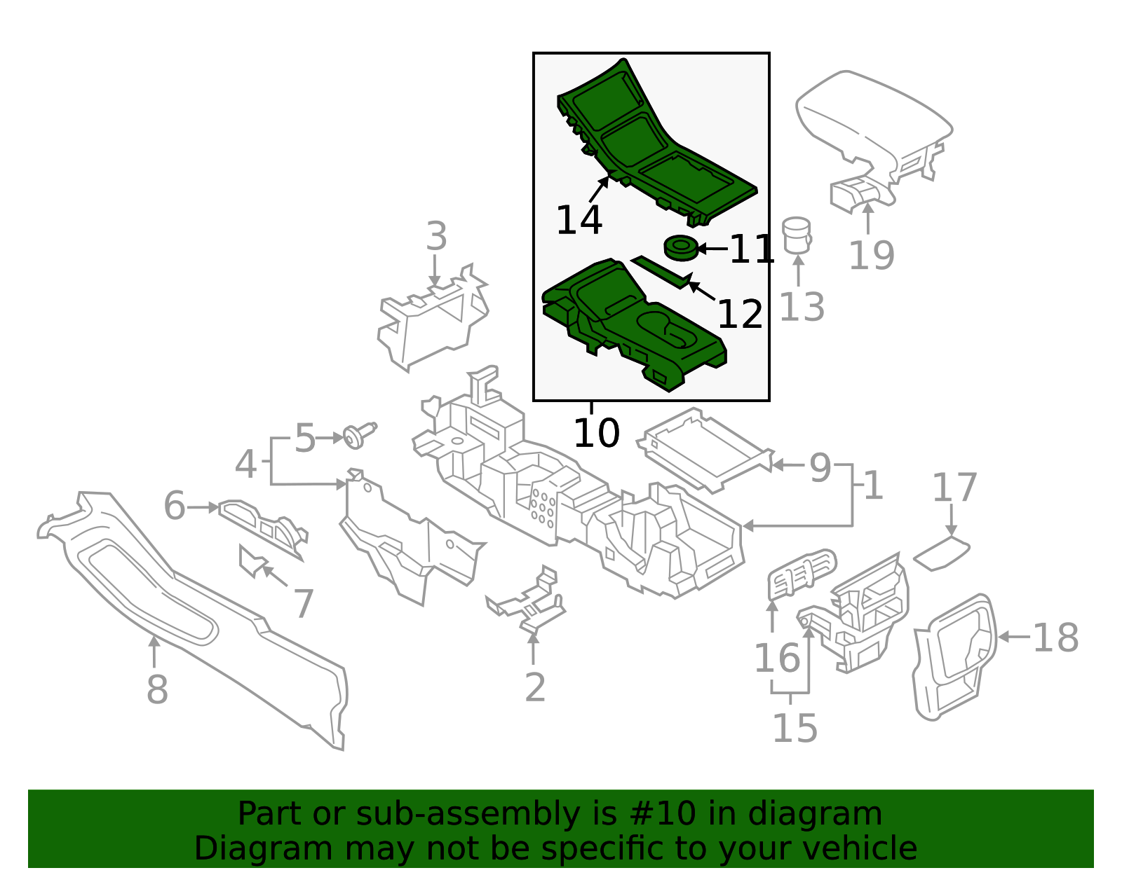 Top Panel - Ford (GD9Z-54044D90-DF)