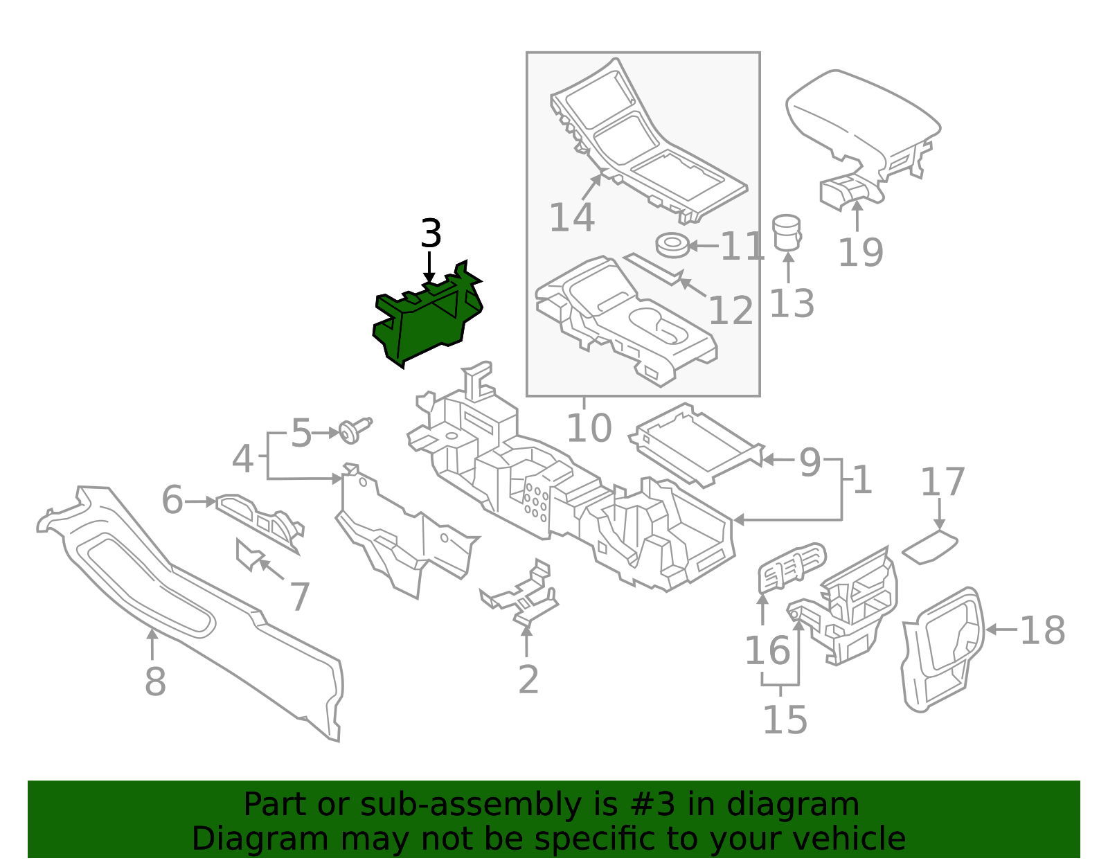 Front Panel - Ford (GD9Z-5404567-A)