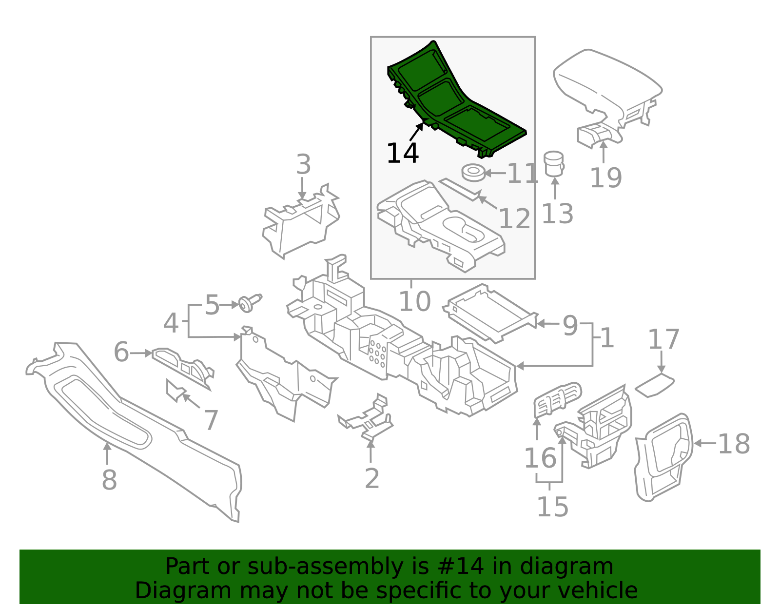 Finish Molding - Ford (GD9Z-54044D90-KB)